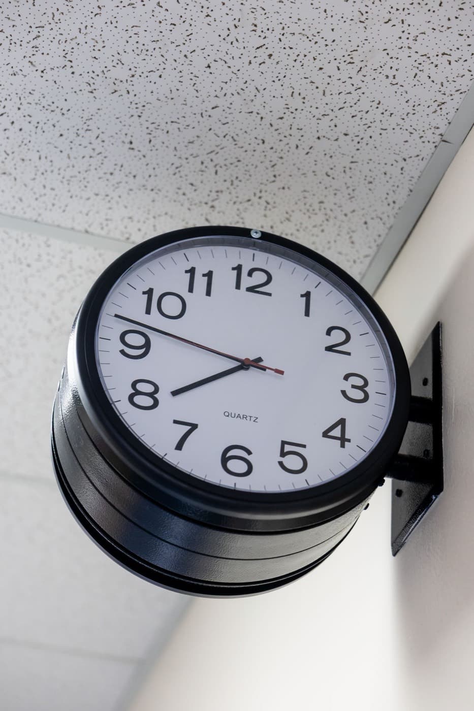 Horloge murale industrielle